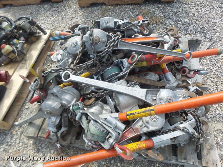 image for item DF9349 (3) pallets of tools and toolboxes