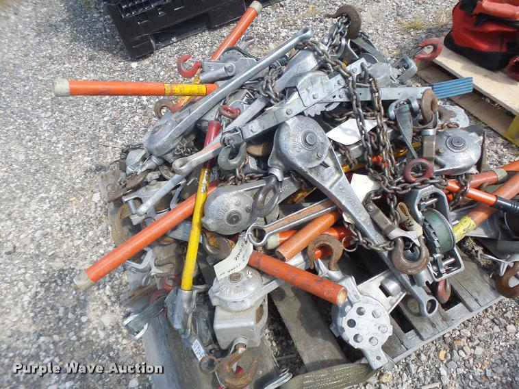 image for item DF9349 (3) pallets of tools and toolboxes