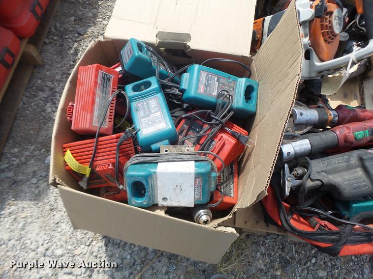 image for item DF9349 (3) pallets of tools and toolboxes