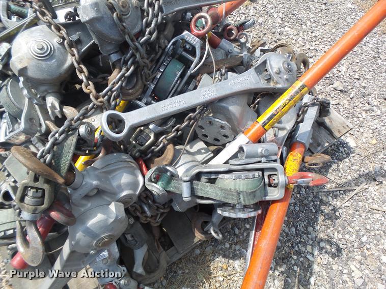 image for item DF9349 (3) pallets of tools and toolboxes