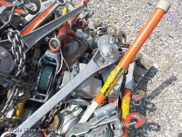 image for item DF9349 (3) pallets of tools and toolboxes