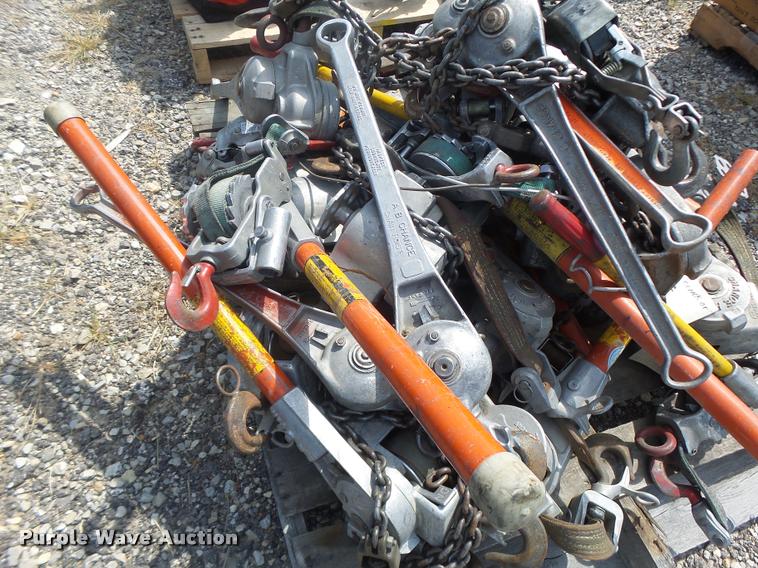 image for item DF9349 (3) pallets of tools and toolboxes