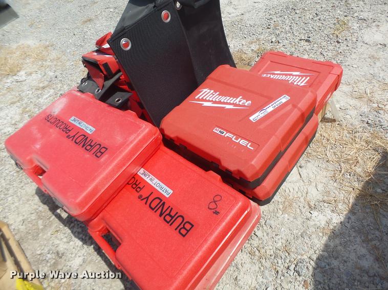 image for item DF9349 (3) pallets of tools and toolboxes