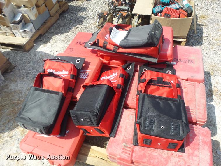 image for item DF9349 (3) pallets of tools and toolboxes