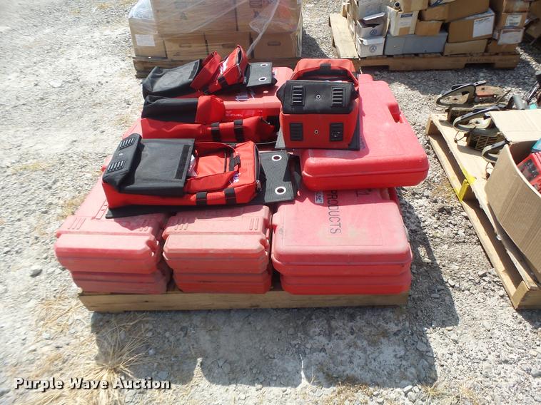 image for item DF9349 (3) pallets of tools and toolboxes