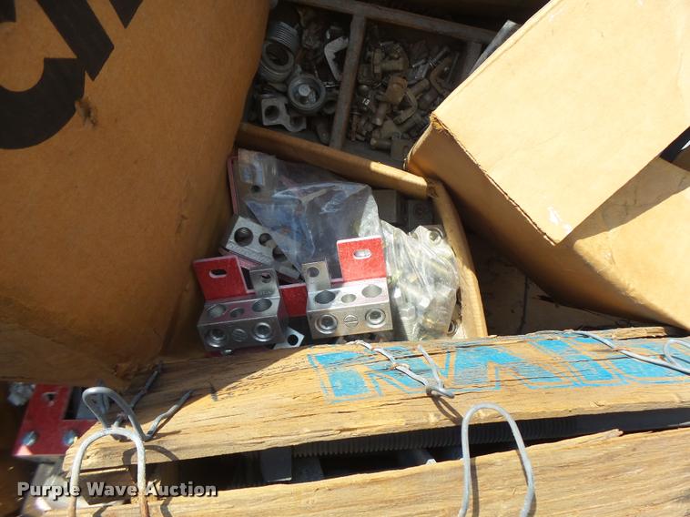 image for item DF9350 (4) pallets of electrical parts and accessories