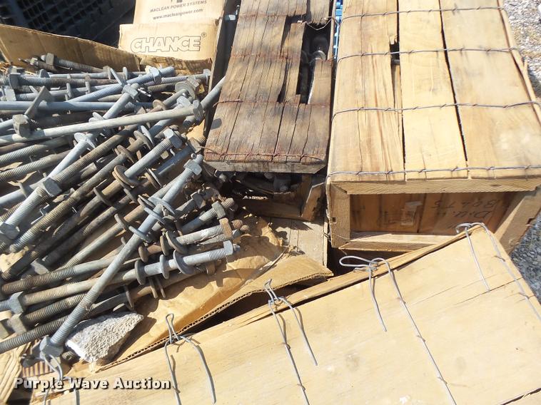 image for item DF9350 (4) pallets of electrical parts and accessories