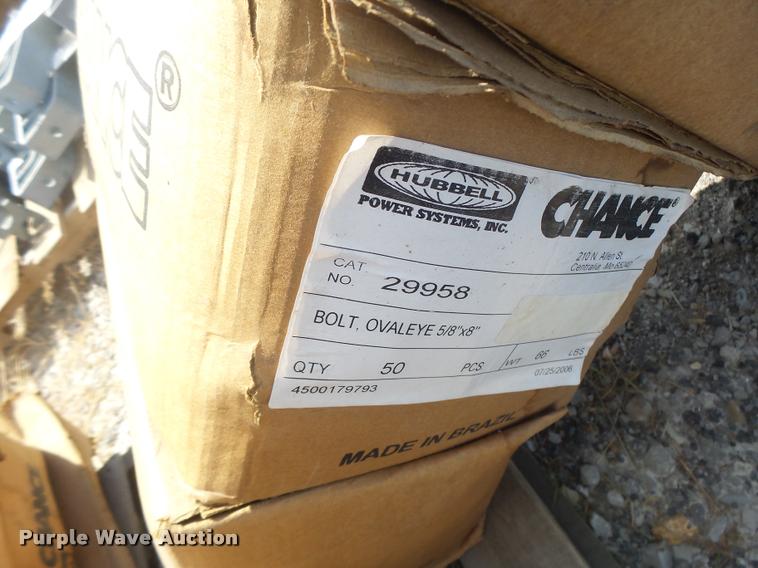 image for item DF9350 (4) pallets of electrical parts and accessories