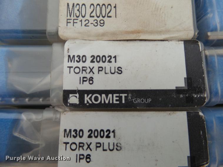 image for item DH9686 (22) Komet of America finish boring head bits