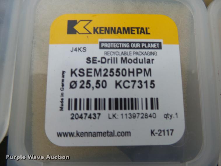 image for item DH9687 (35) Kennametal Inc. fine grain grade bits