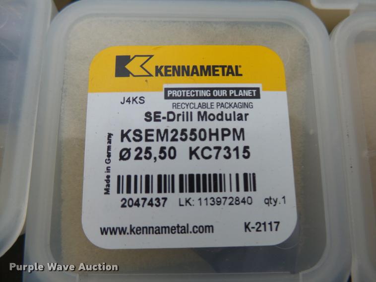 image for item DH9687 (35) Kennametal Inc. fine grain grade bits