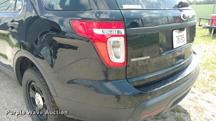image for item DI9801 2013 Ford Explorer Police Interceptor SUV