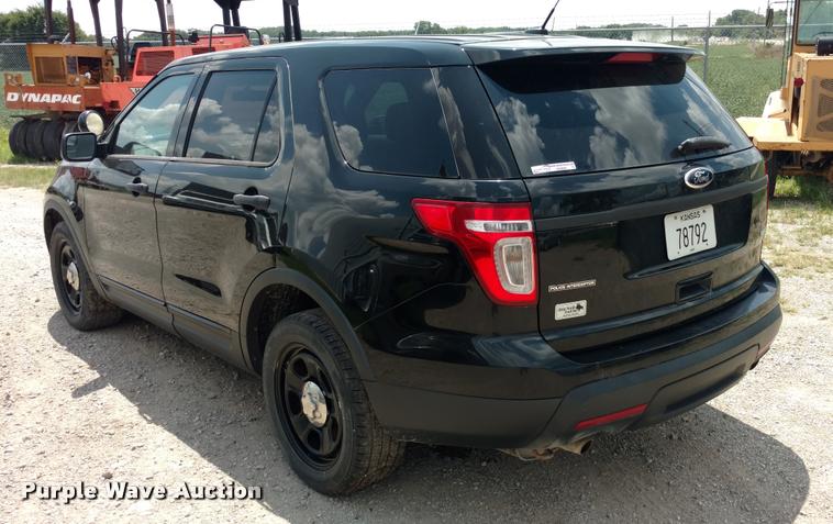 image for item DI9804 2013 Ford Explorer Police Interceptor SUV