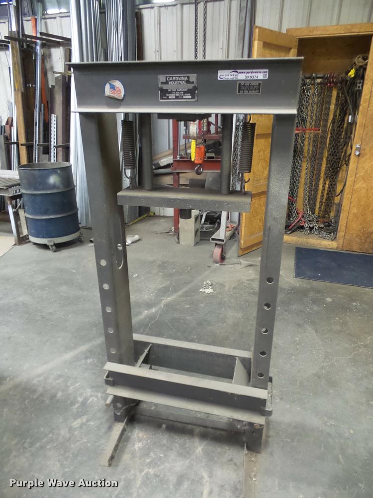 image for item DK9374 Carolina 30 ton press frame