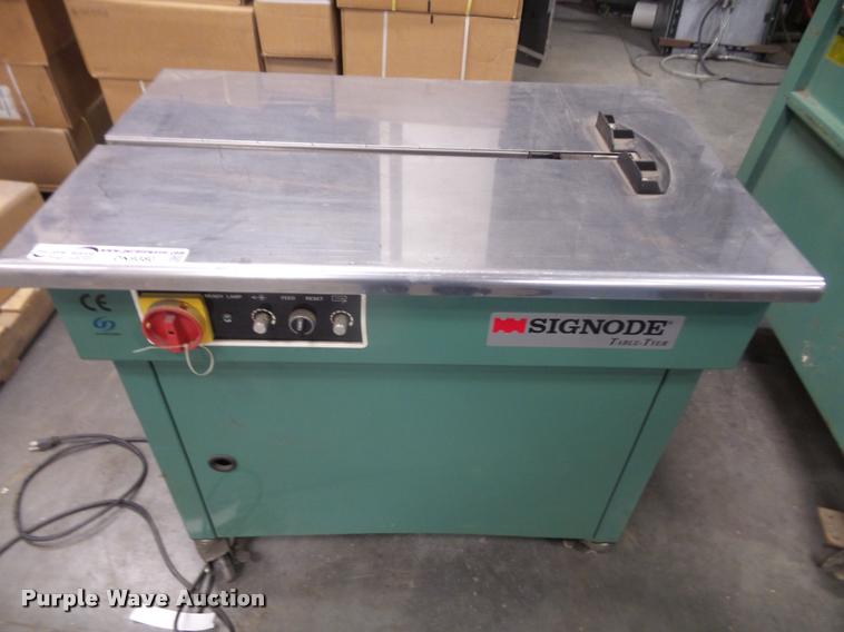 image for item DK9380 Signode table tyer strapping machine