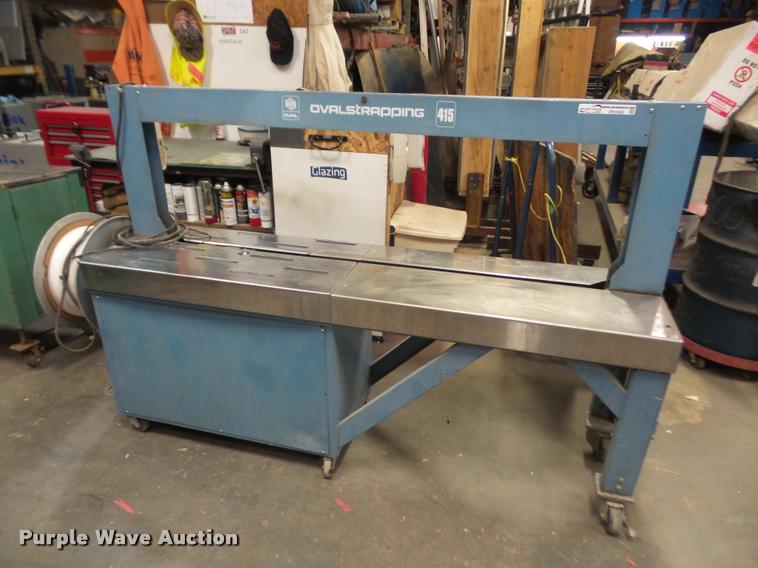 image for item DK9382 Oval 415 strapping machine
