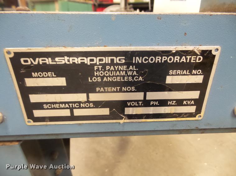image for item DK9382 Oval 415 strapping machine