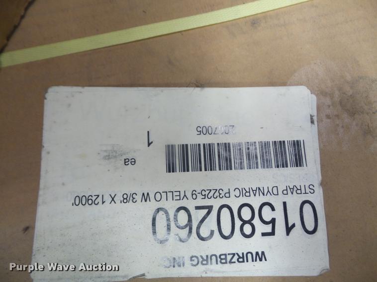 image for item DK9383 (3) pallets of strapping