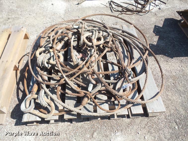 image for item DK9423 (3) spreader cables with hooks