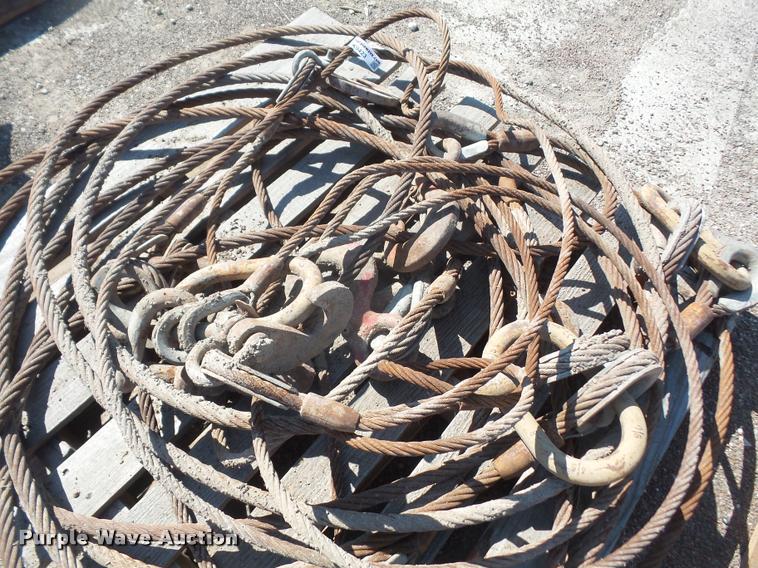 image for item DK9423 (3) spreader cables with hooks