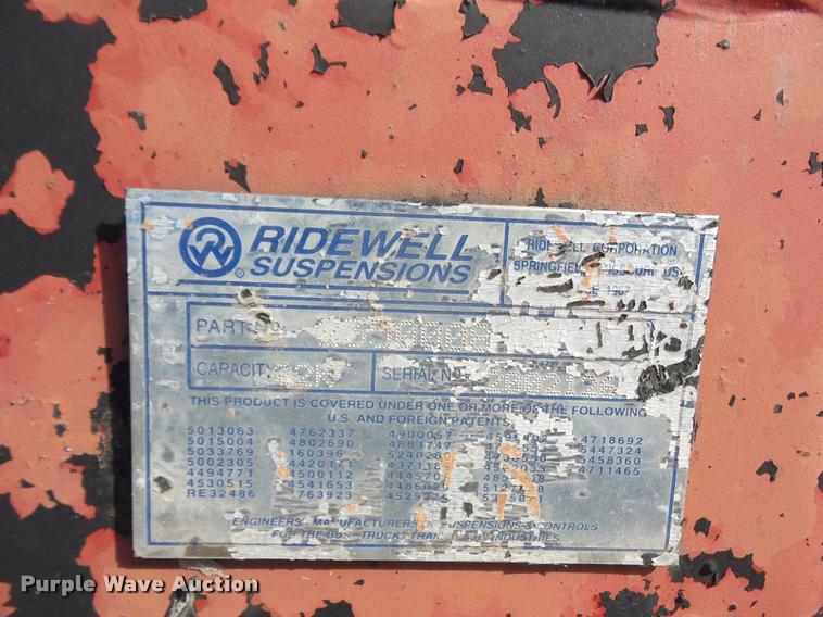 image for item DK9429 Ridewell tag axle