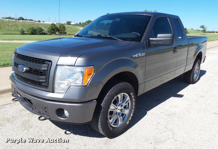 image for item DL9040 2013 Ford F150 SuperCab pickup truck