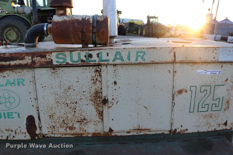 image for item DM9388 Sullair 125 air compressor