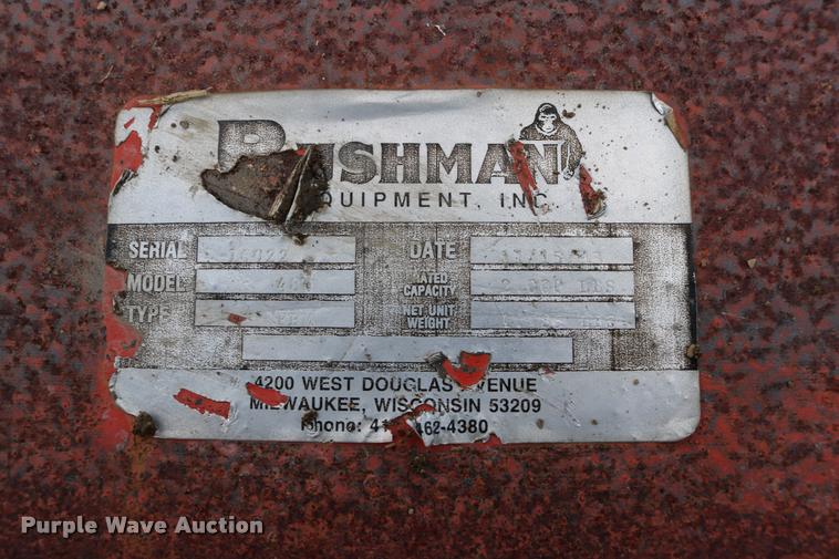 image for item DM9399 Rushman 480 jib crane