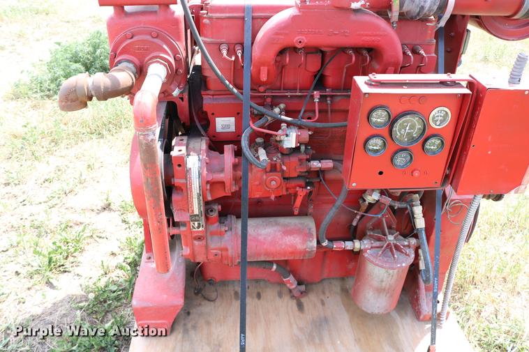 Cummins N495FP four cylinder diesel engine in Miller, SD Item DM9407 sold Purple Wave