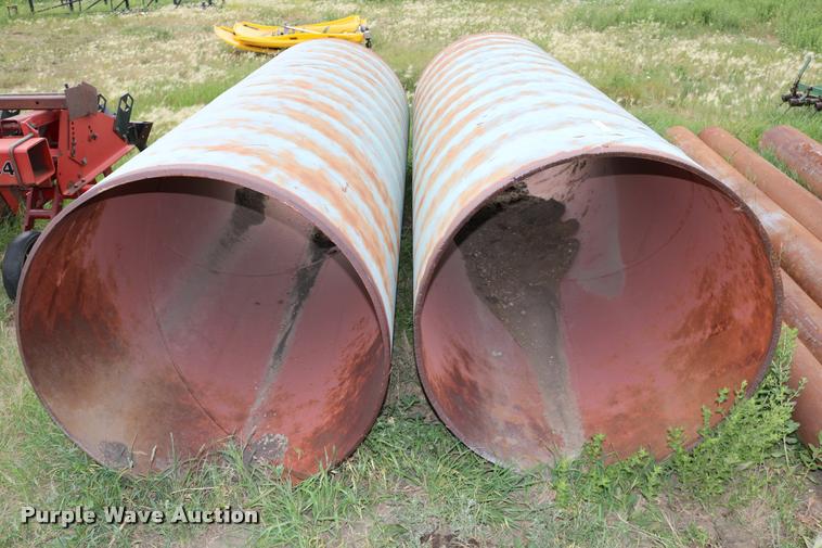 image for item DM9435 (2) steel pipes