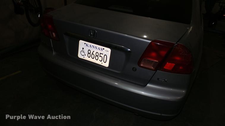 image for item DQ9052 2001 Honda Civic