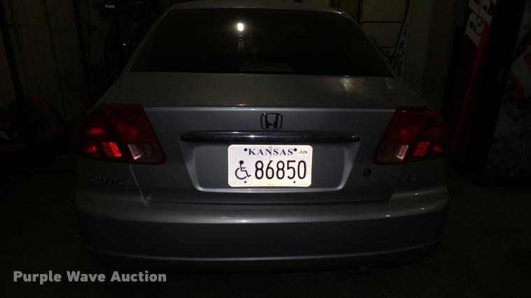 image for item DQ9052 2001 Honda Civic