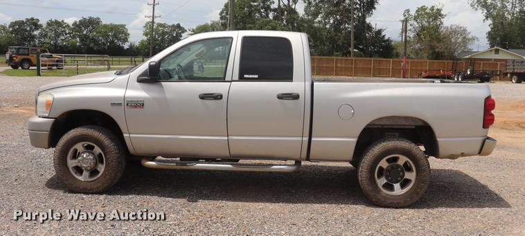 image for item DQ9474 2008 Dodge Ram 2500 pickup truck