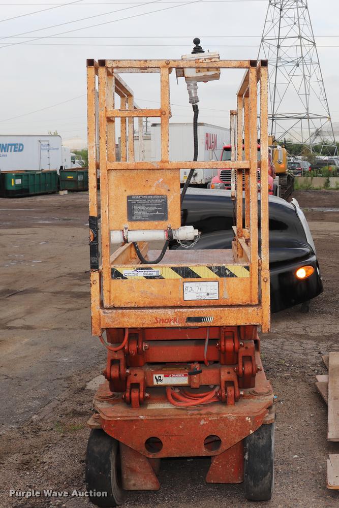 image for item DQ9480 Snorkel SL20 scissor lift