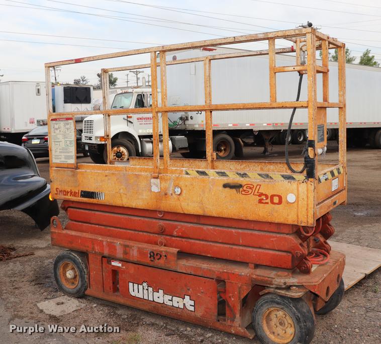 image for item DQ9480 Snorkel SL20 scissor lift