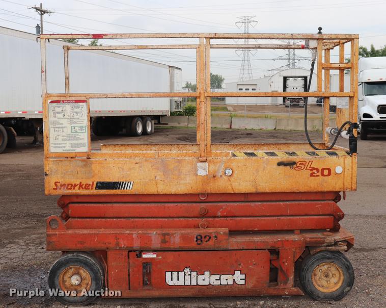 image for item DQ9480 Snorkel SL20 scissor lift