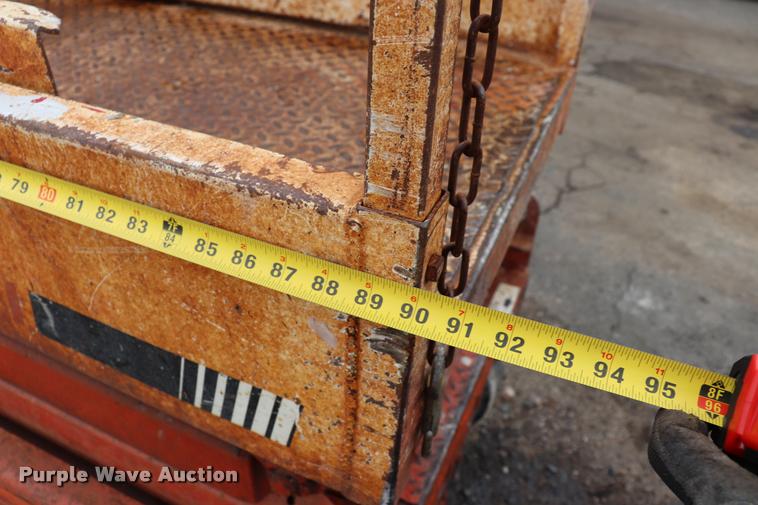 image for item DQ9480 Snorkel SL20 scissor lift