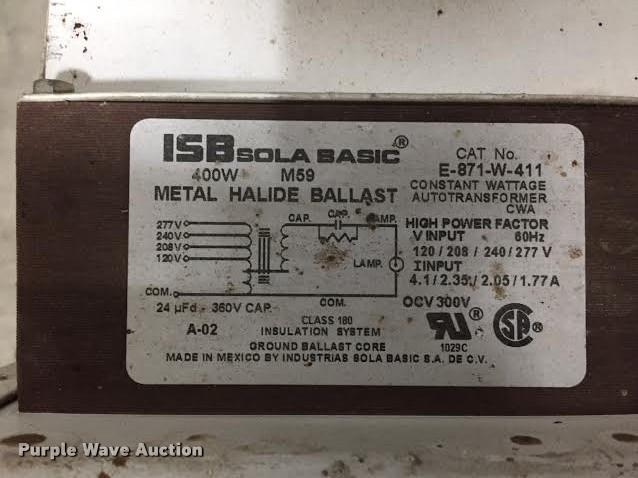 image for item G1365 (10) ISBsola Basic warehouse lights