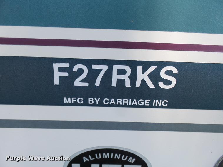 image for item K1826 2000 Cameo Carrilite F27RKS camper