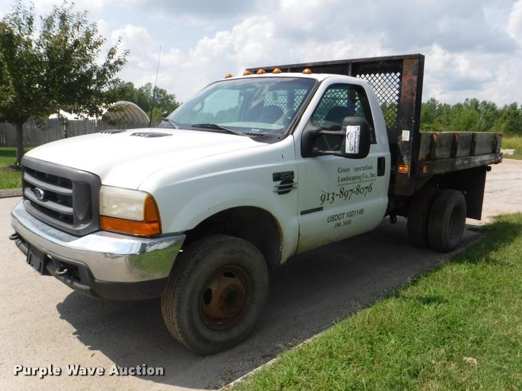 image for item K5869 2000 Ford F350 Super Duty XL dump bed pickup truck