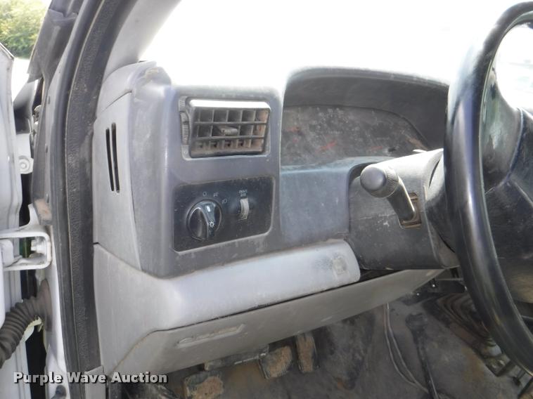 image for item K5869 2000 Ford F350 Super Duty XL dump bed pickup truck