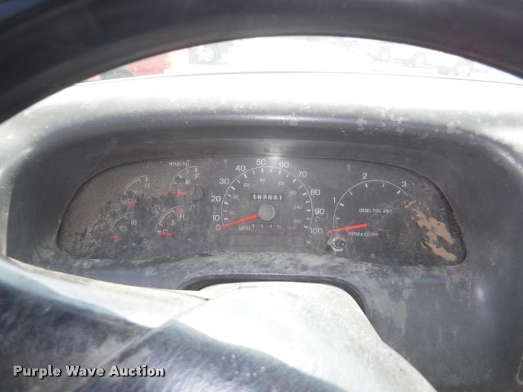 image for item K5869 2000 Ford F350 Super Duty XL dump bed pickup truck