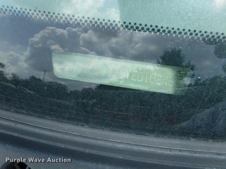 image for item K5869 2000 Ford F350 Super Duty XL dump bed pickup truck