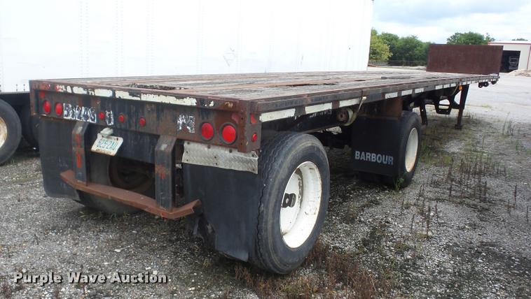 image for item K6452 1995 Fontaine FTW-5-8048WSA flatbed trailer