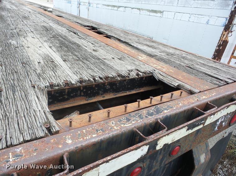 image for item K6452 1995 Fontaine FTW-5-8048WSA flatbed trailer