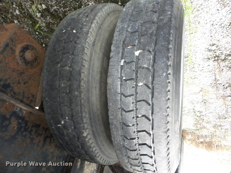 image for item K6452 1995 Fontaine FTW-5-8048WSA flatbed trailer