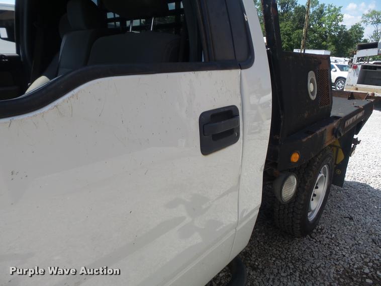 image for item K7548 2011 Ford F150 XLT flatbed pickup truck