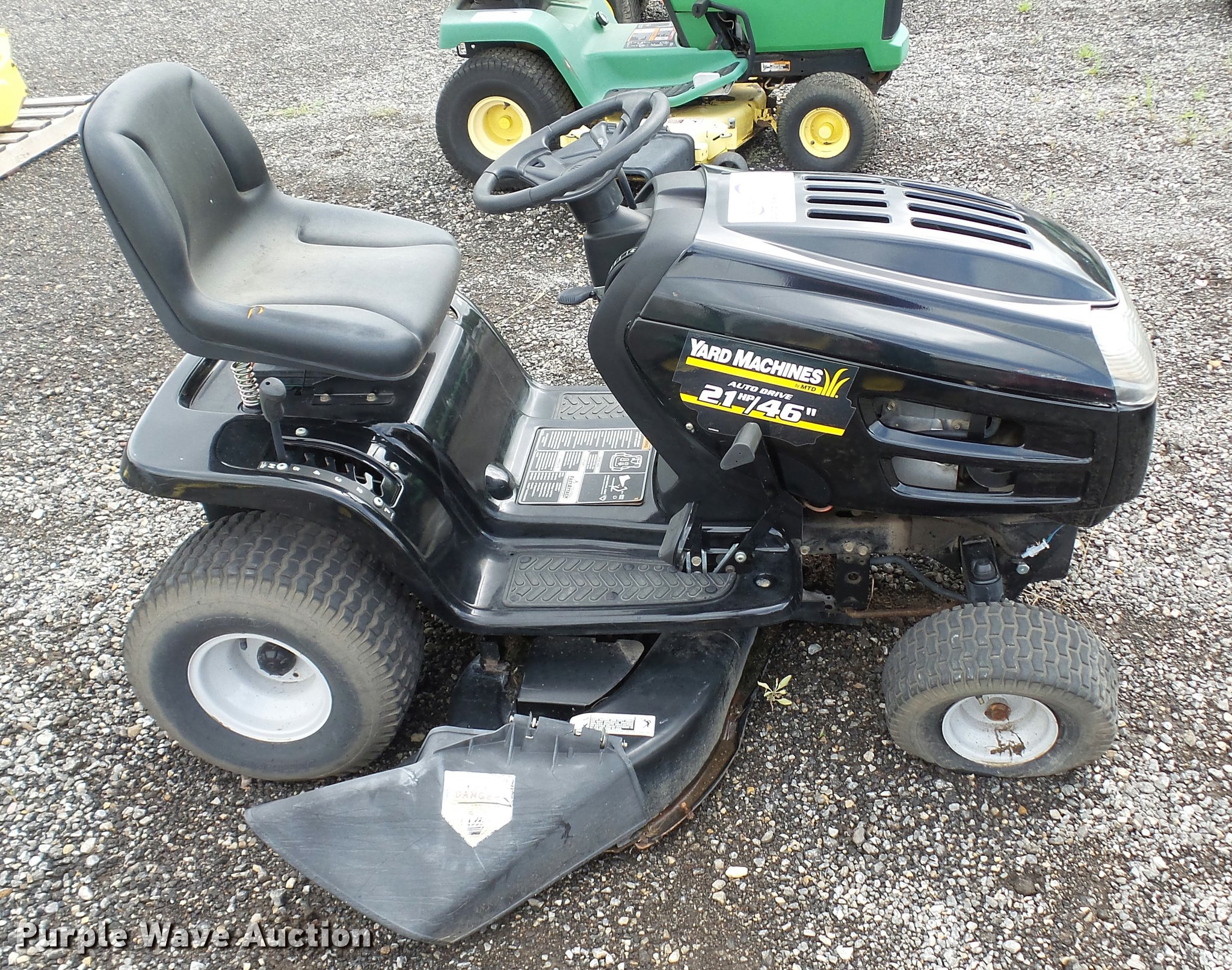 yard machine 21 hp 46 inch cut