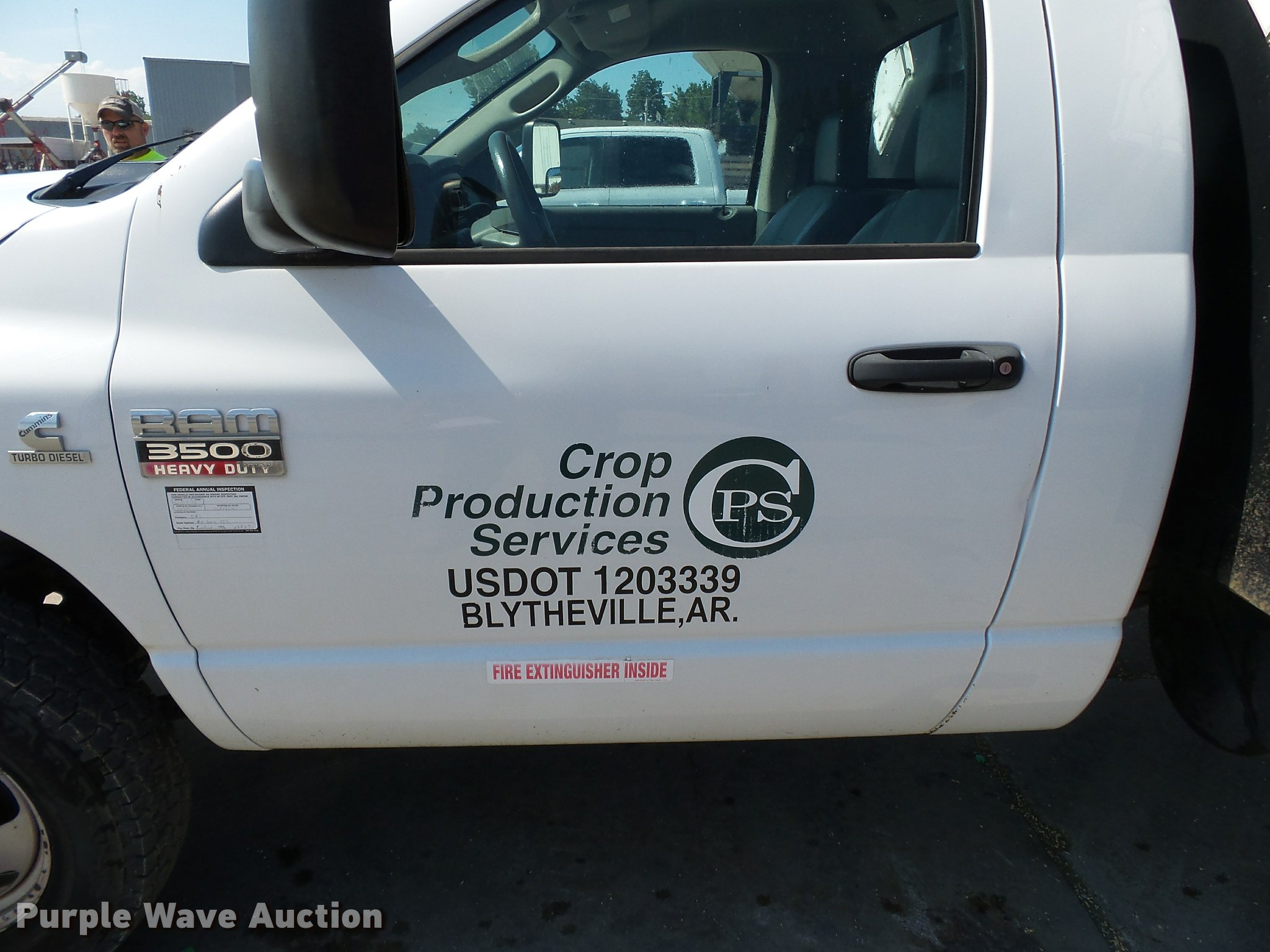 2007 Dodge Ram 3500 flatbed pickup truck in Cooter, MO Item DA2346