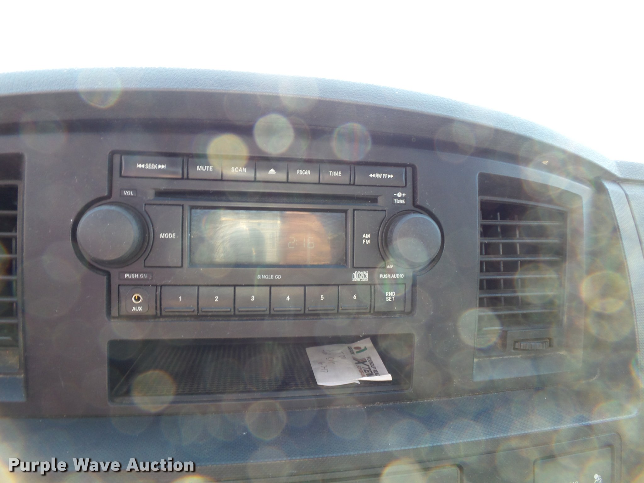 2007 Dodge Ram 3500 flatbed pickup truck in Cooter, MO Item DA2346
